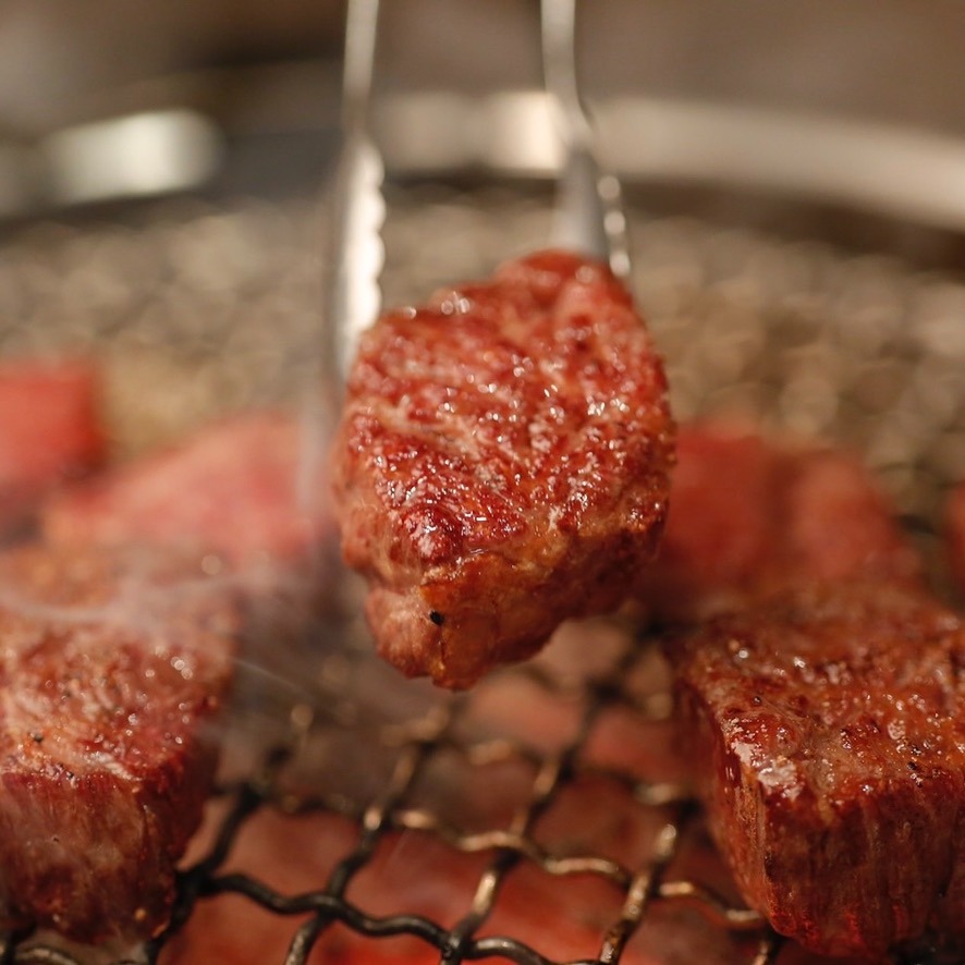 Kuro5 Premium Harami grilled over charcoal